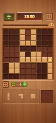 Wood Block 99 android App screenshot 1